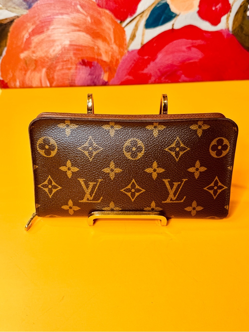 Louis Vuitton Monogram Canvas Brown Zip Wallet - Picture 14 of 15